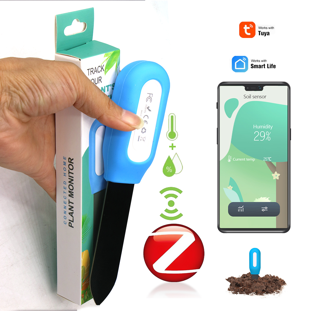 Plant Sensor - Akıllı Zigbee Toprak Sensörü Ev Bahçe