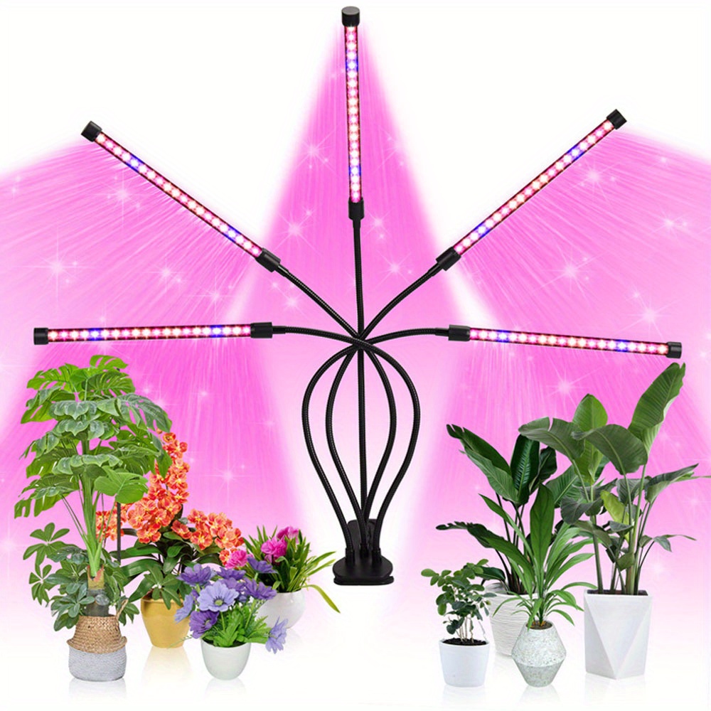 Indoor Garden Kit - Ayarlanabilir Esnek Saplı LED Bitki Yetiştirme