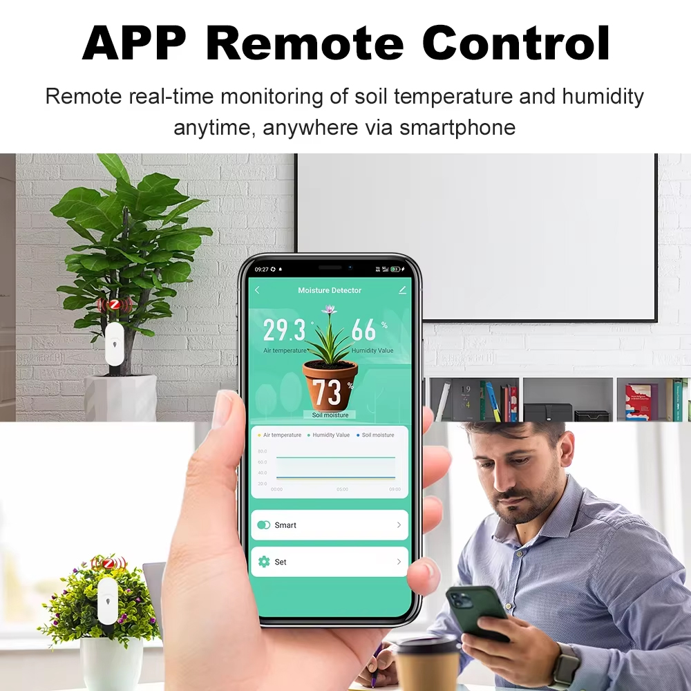 Zigbee Toprak Nem Sensörü Nem  - Plant Monitor incelemesi ve fiyatı