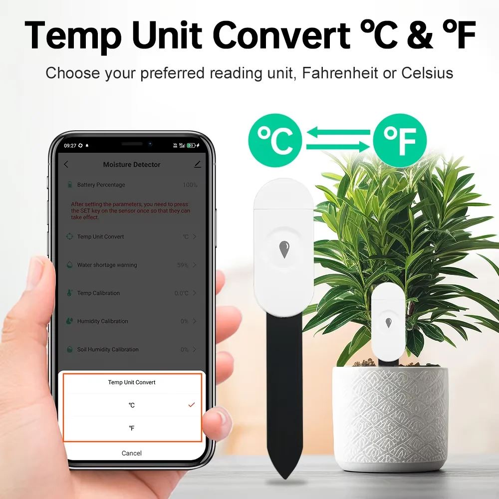 Zigbee Toprak Nem Sensörü Nem  - Plant Monitor incelemesi ve fiyatı