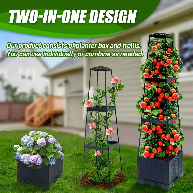 Kendi Kendine Sulanan Saksı ve - Hydroponic Tower incelemesi ve fiyatı