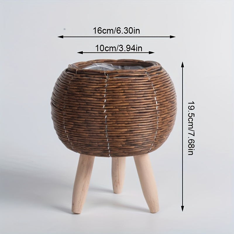 Ahşap bacaklar ile büyüleyici  - Self Watering Planter incelemesi ve fiyatı