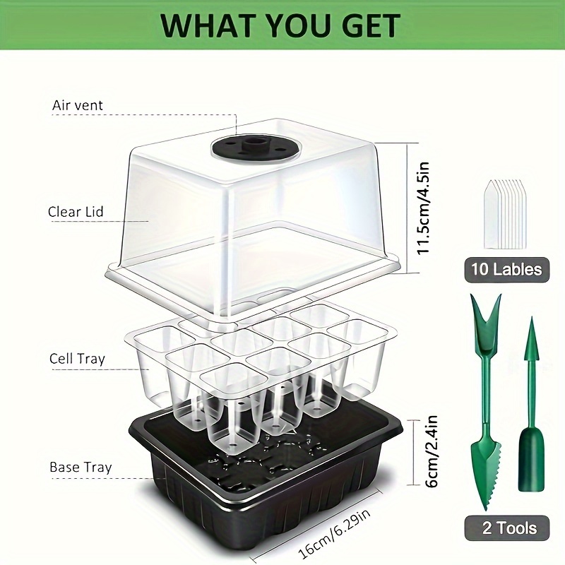 1/2/3'lü Paket 12/24/36 Hücrel - Indoor Garden Kit incelemesi ve fiyatı