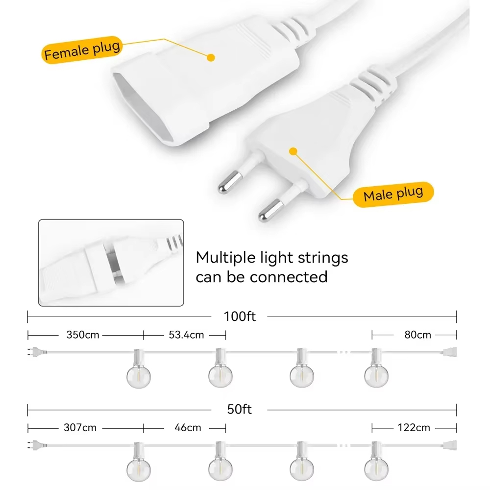 Açık G40 Dize Işıklar 220V LED - Smart Garden Kit incelemesi ve fiyatı